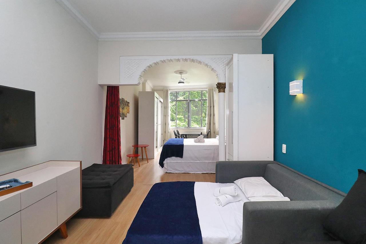 Fantastico 1 Quarto E Sala Em Copacabana Com Vista Para Natureza Apartman Rio de Janeiro Kültér fotó